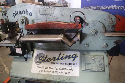 Used PIRANHA P-70 Ironworkers California US | Sterling Machinery Exchange #1465408