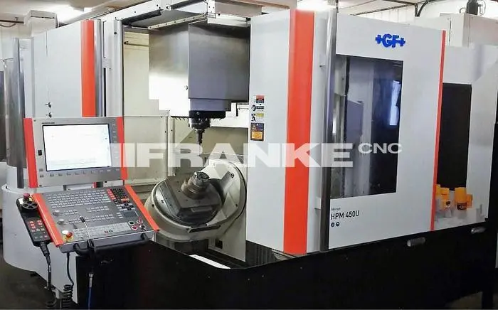 Used 2018 MIKRON MILL MIKRON HPM 450U Vertical Machining Centers (5-Axis or More) | FRANKE CNC, LLC #1382543
