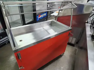 Used Duke Used Duke 315-25PG 46" AeroServ™ Cold Food Bar - Salad Bar - (3) Pan Capacity 120V Food Displays Illinois US | Falcon Restaurant Supply #1376715