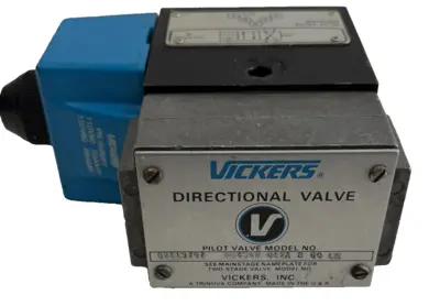 NEW VICKERS DG4S4W-012A-B-60 DIRECTIONAL PILOT VALVE 02-119767 W/868982 COIL 120