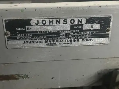 Johnson 10” x 18” Horizontal Metalworking Bandsaw