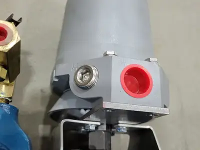 PowerRac Cylinder Actuator w/ Mech. Switch & 2-1/2" Bonnet Gate Valve