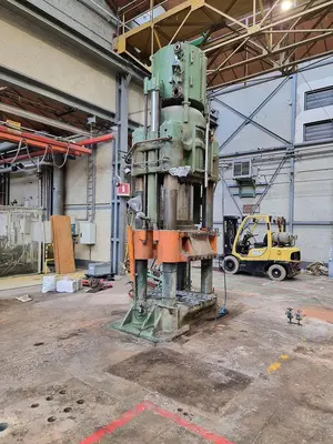 USED HL 1000 TON 4 COLUMN PRESS