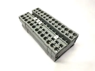 USED PHOENIX CONTACT FEED-THROUGH TERMINAL BLOCK 3036149 LOT OF 13