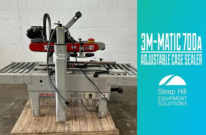 Used 3M-MATIC 700A Case Sealers | Steep Hill Equipment Solutions #772497