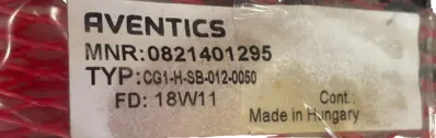 NEW BOSCH AVENTICS 0821401295 PNEUMATIC CYLINDER