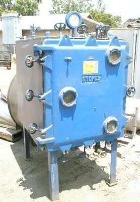 Dryer, Tray, Vacuum, 30 SF, 5 Trays, Coated, Stokes #S735018