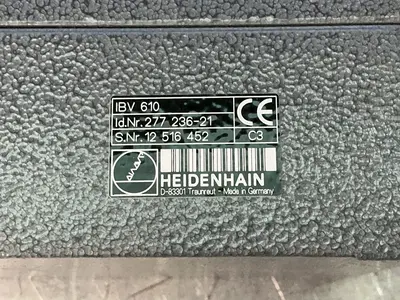 Used HEIDENHAIN IBV610 Industrial Controls Ohio US | HGR 24 #1355971