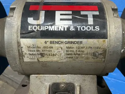 Used JET JBG6A Pedestal Type Grinders (Double End) Ohio US | HGR 24 #1413256