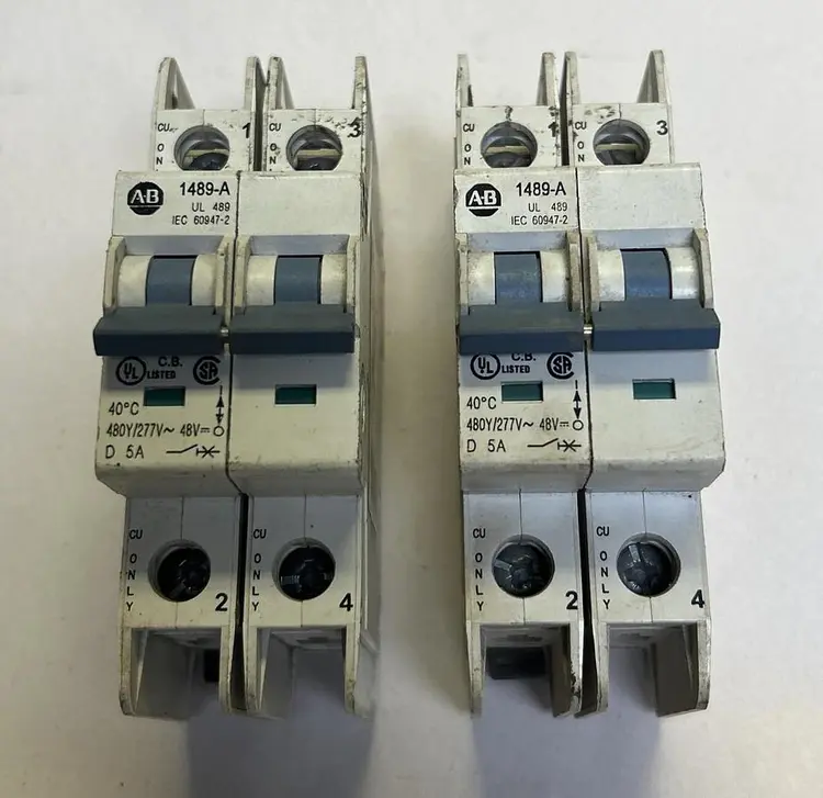 Used ALLEN-BRADLEY 1489-A2D050 Circuit Breakers | Surplus Asset Holdings #1189432
