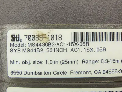 Sti Inc MS4400B-2 Mini Safe Safety Light Curtain Controller Module 115VAC