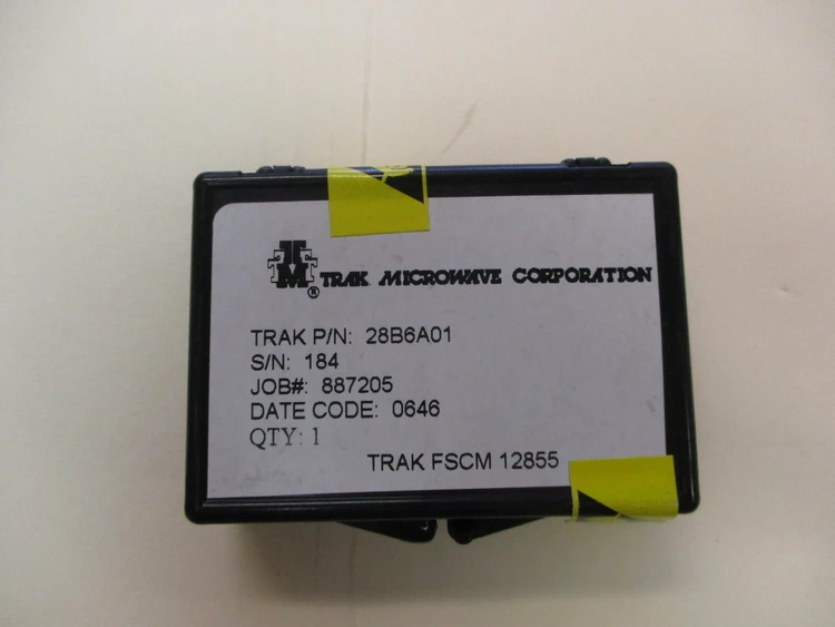 New | in-Stock Trak Microwave 28B6A01 Test Equipment - Other Arizona US | ASSET CONVERSION SPECIALISTS, INC. #312810