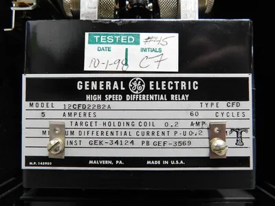 USED GENERAL ELECTRIC 12CFD22B2A