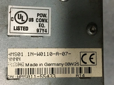 USED REXTROTH HMS01.1N-W0110 (5)-
