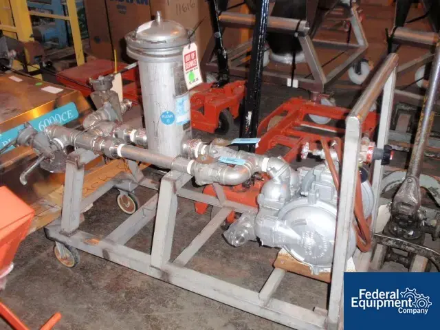 Used SANDPIPER 1.5" SANDPIPER DIAPHRAGM PUMP, S/S Pumps Ohio US | Federal Equipment Company 1 #125381