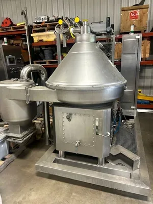 (3) Andritz-Frautech CA 201V BD cream separator skids, 316SS.