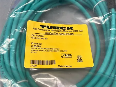 NEW TURCK ETHERNET CABLE CORDSET