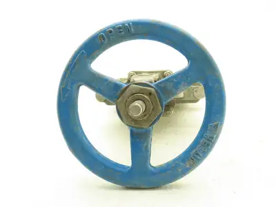 Velan L12-0310C-13SL 4" 316 Stainless Knife Gate Valve Rising Stem Metal Seat