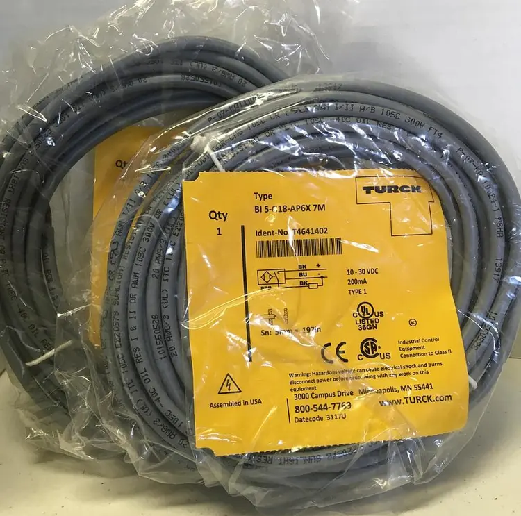 New | in-Stock TURCK B1 5-G18-AP6X 7M Sensors | Surplus Asset Holdings #1206456