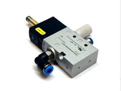 Used FESTO SPRING RETURN SOLENOID VALVE 3/2-WAY OPEN, 575262 Solenoid Valves Michigan US | Maverick Industrial Sales #1096002