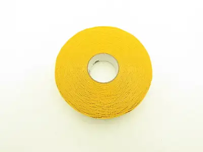 Uline S-19801Y Mighty Line Deluxe Safety Tape 2"x 100' Yellow