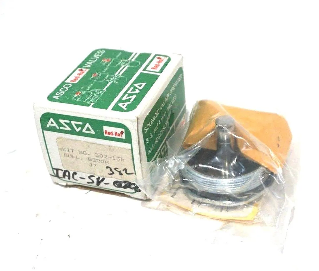 NEW ASCO 302-136 REBUILD KIT 302136