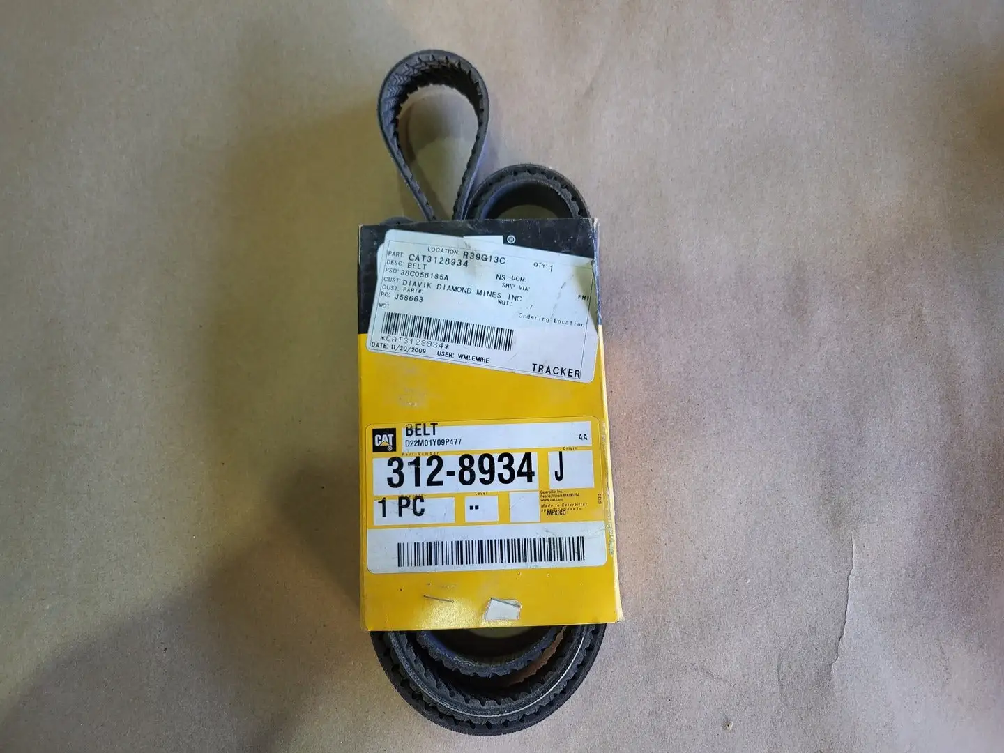 NEW CATERPILLAR 312-8934