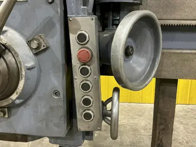 6' X 19" CARLTON HEAVY DUTY RADIAL DRILL: STOCK #11080