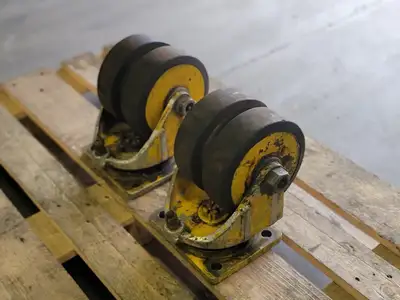 8" x 2.5" Heavy Duty Caster Wheels