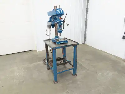 Walker Turner Drill Press Ettco Tapping Head 1/4" Steel Capacity 230/460V 3Ph