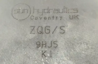 NEW SUN HYDRAULICS ZQG/S HYDRAULIC MANIFOLD 9HJ5KI ZQGS