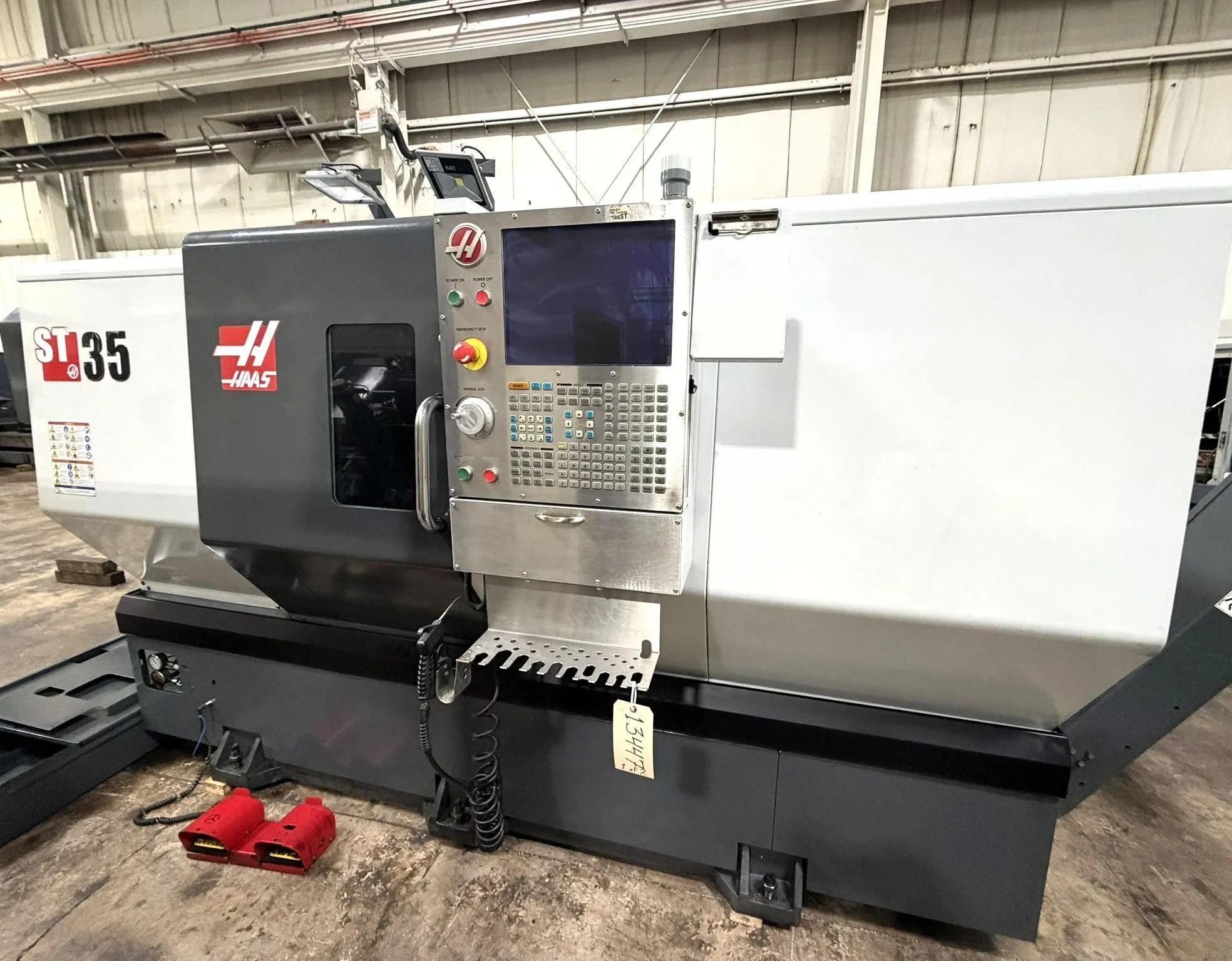 15" Haas ST-35 2-Axis CNC Lathe Turning Center, New 2014