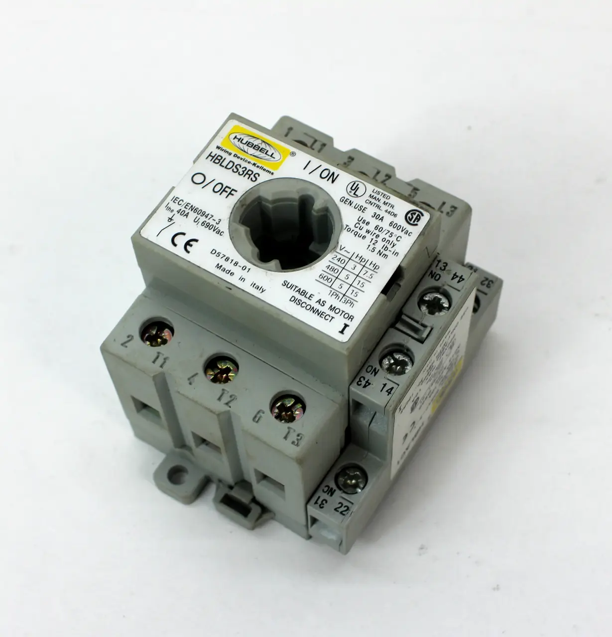 USED HUBBELL HBLDS3RS