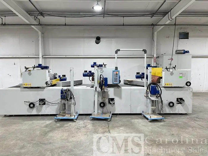 Used CEFLA SORBINI SMARTPRINT T/20-3-STP TRIPLE HEAD PRINT & IR LINE Woodworking Complete Operations North Carolina US | CAROLINA MACHINERY SALES #422157