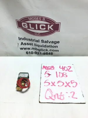 Asco 8320A089 Red Hat Solenoid Valve 1/4″NPT 110/120V 50/60Hz 9Watts Encl Type 1