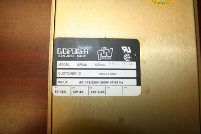 USED DIGIPOWER SF536