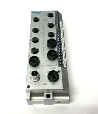 USED SIEMENS SIMATIC DP ET200ECO PN I/O MODULE 16DI, DC24V, 8XM12