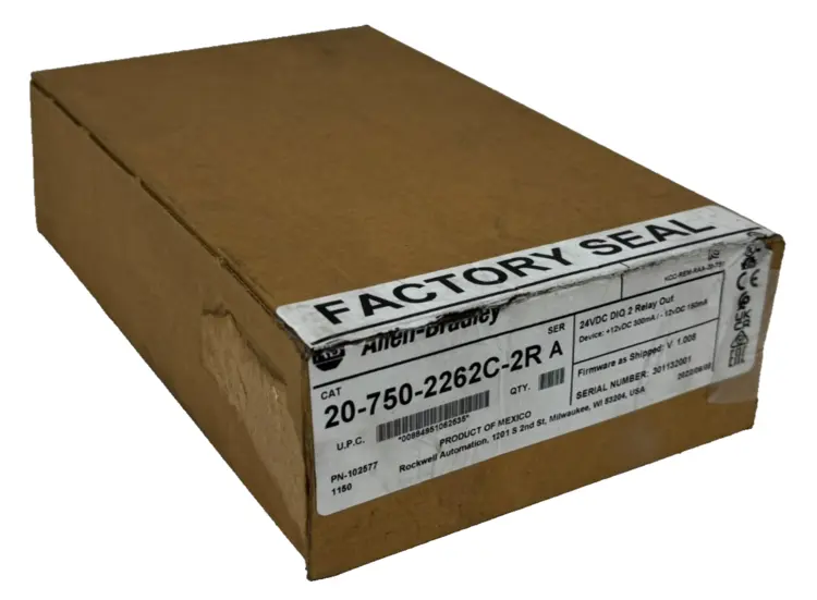 New | in-Stock ALLEN-BRADLEY ALLEN BRADLEY 20-750-2262C-2R PLC Input & Output Michigan US | SB Industrial Supply #1011495