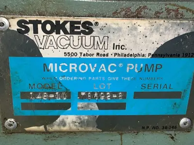 Used STOKES 14810 Pumps Ohio US | HGR 24 #1567115