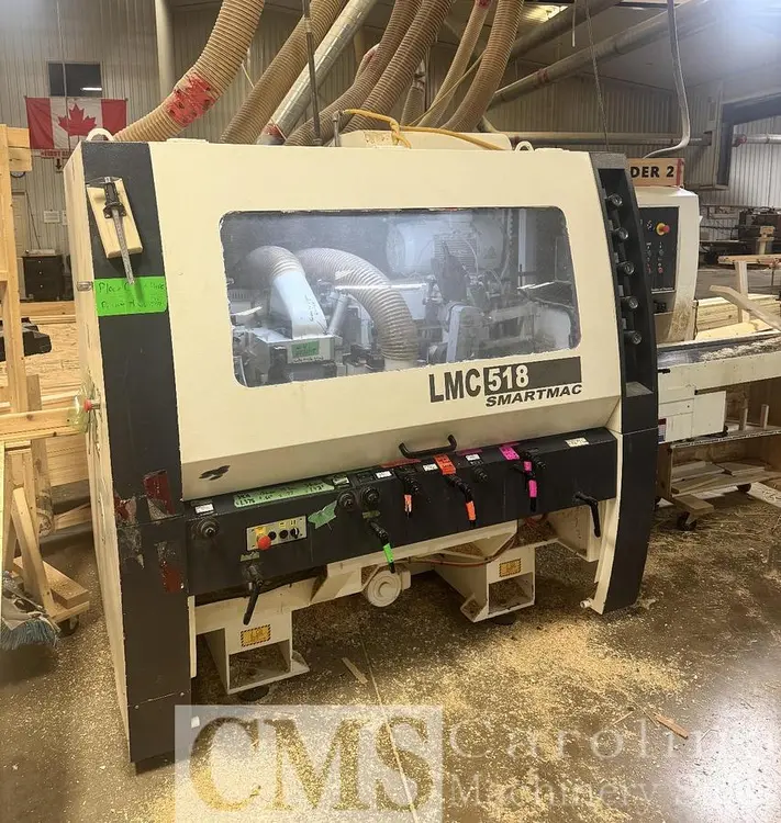 Used 2018 LEADERMAC SMARTMAC LMC 518 5-HEAD MOULDER Woodworking Moulders CA | CAROLINA MACHINERY SALES #1281279