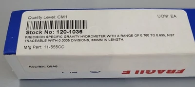 NEW FISHER SCIENTIFIC 11-555CC