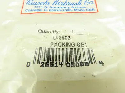 Paasche Airbrush Co. U-3503 Packing Set 02661409066  LOT OF 4