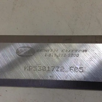 USED ZENITH CUTTER KP53017Z2 F05
