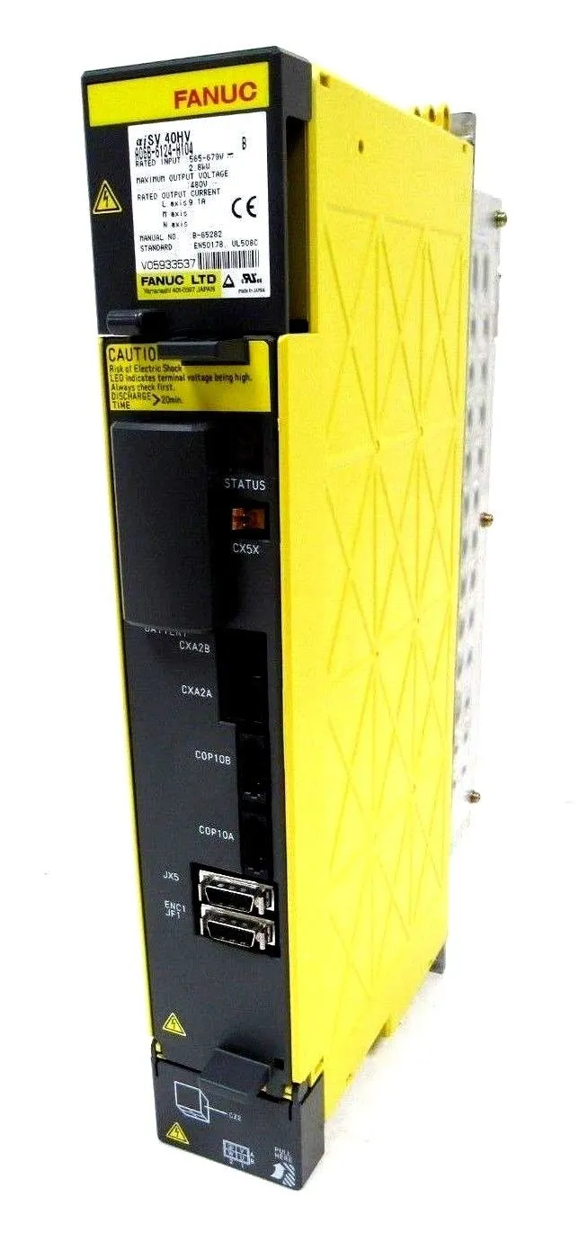 USED FANUC A06B-6124-H104 SERVO AMPLIFIER AISV 40HV