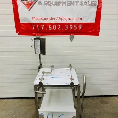 Face To Face Slicer Deli Buddy Mobile Stainless Cart New Unused Condition