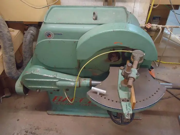Used BACCI ROUND-END TENONER Woodworking Tenoners | Pruitt Machinery #716161
