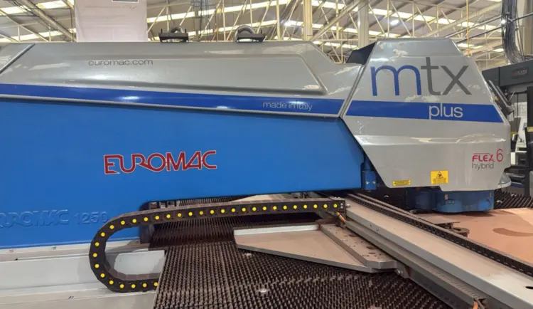 Used 2021 EUROMAC MTX FLEX 6 Turret Punches Illinois US | Asset Exchange Corporation #717194