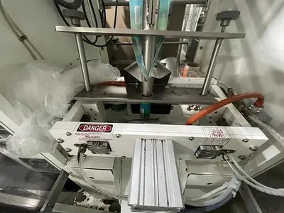 General Form, Fill and Seal Machine with Volumetric Cup Filler