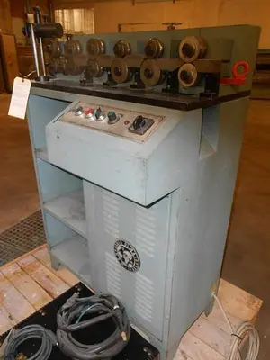 8697-140 (MdM) Mario di Maio 6-Station Tube Forming Machine with Welder S/N: MDM-MAA23