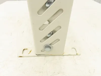 22"W Conveyor Leg Stationary Floor Support WHITE 24" to 38-1/2"H